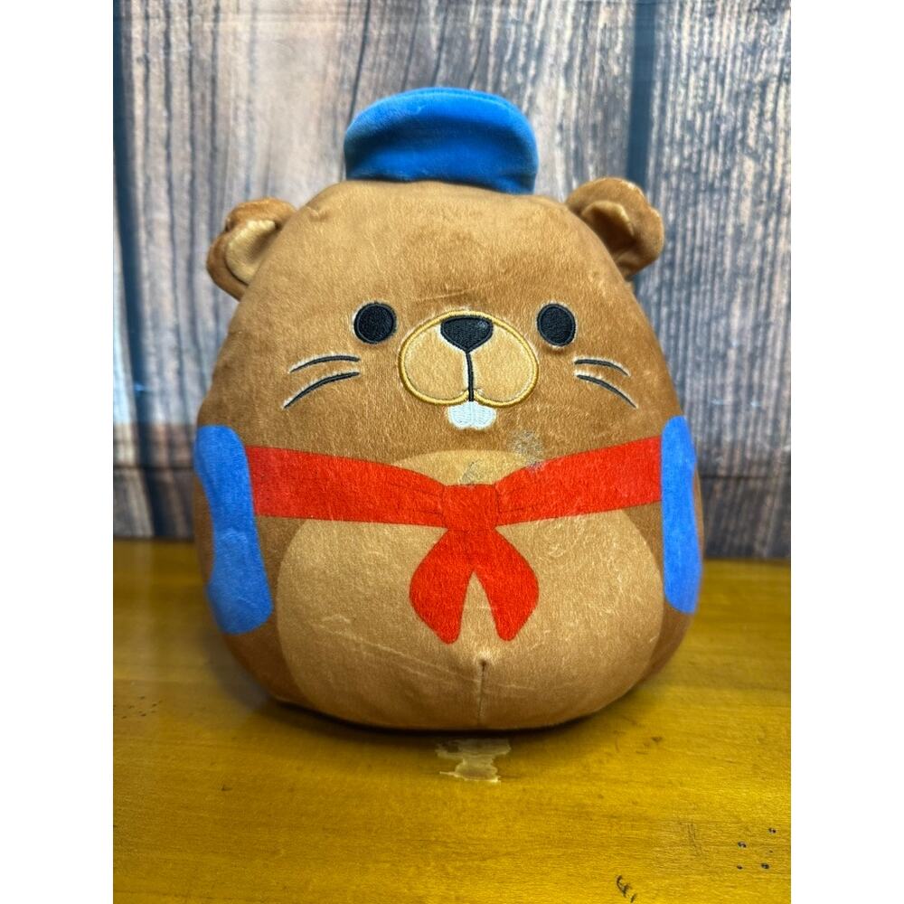 Squishmallows Chip the Beaver Plush Toy Small‎ 8" Multicolor